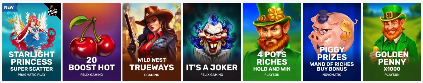 Gaming Sections at Playamo